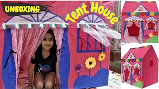 Jumbo Size Play Tent House / UNBOXING / #LearnWithPari #Aadyansh