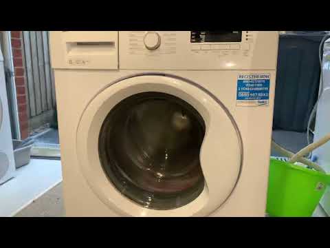 Beko WM84145W - EXTREMELY UNBALANCED SPIN (SMOKING)