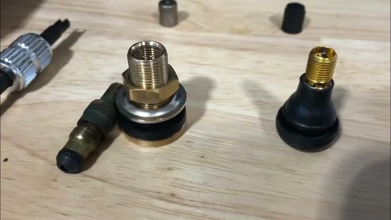 Tractor tire valve fix youtube