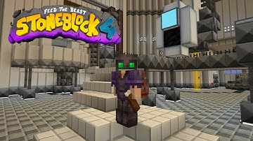 StoneBlock 4 : E8 : Playing with Portals