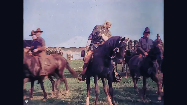 Buffalo Bill's Wild West | Annie Oakley | AI Enhan...