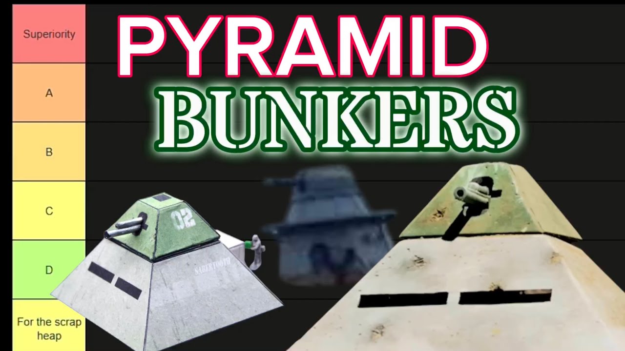 Army Men Pyramid Bunker Tierlist
