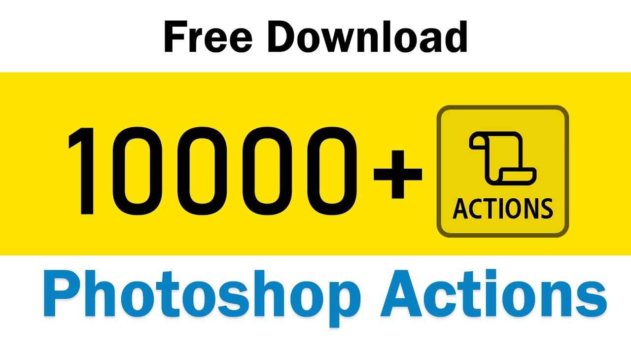 10000+ Photoshop Actions Bundle