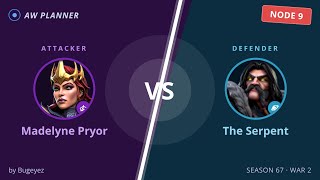 S67 War 2: Madelyne Pryor vs 9 The Serpent