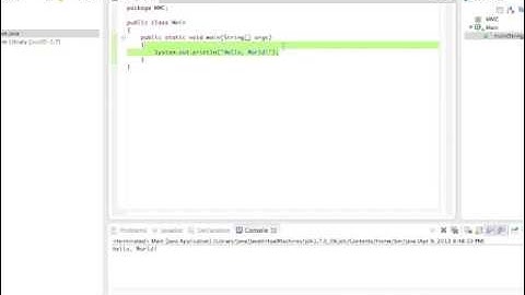 Java Tutorials: Episode 1 - Setup and "Hello, World!"