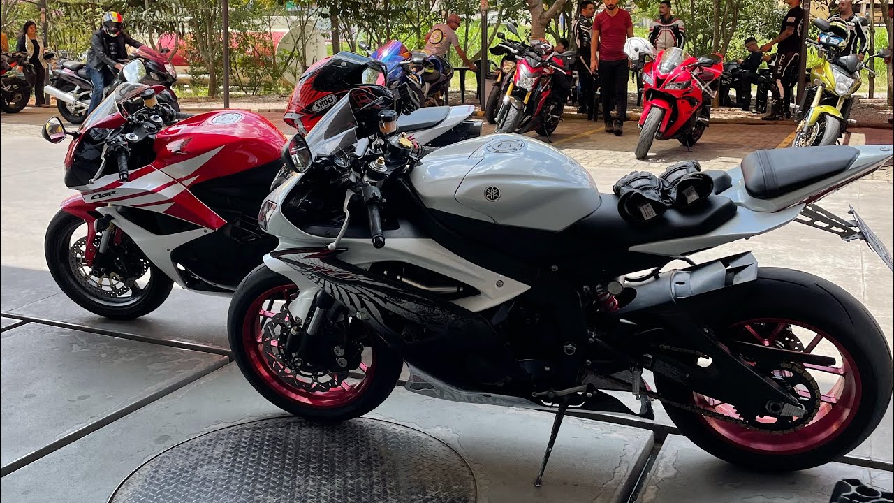 R6 vs CBR 600 ANHANGUERA TT