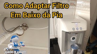 How to Install a Water Filter Under the Sink