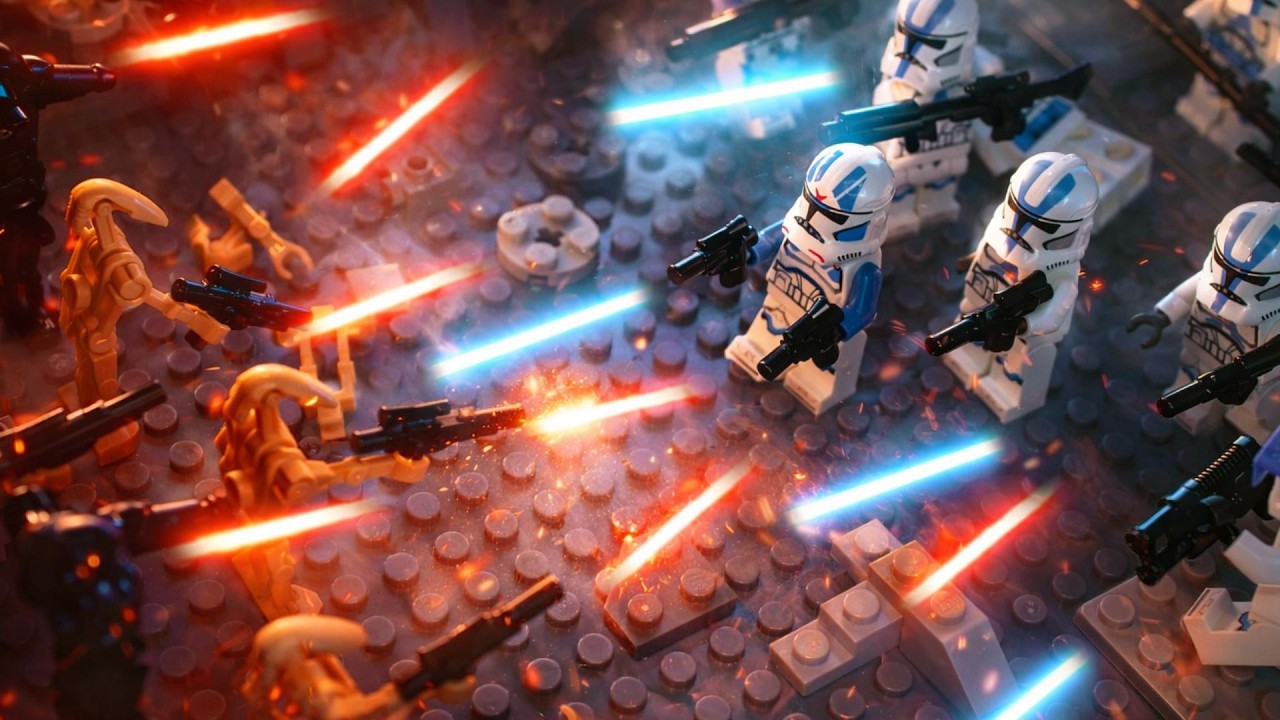 LEGO Star Wars: Clone Wars 501st - A Lego Star Wars Stop Motion - YouTube