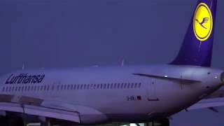 Airport Planespotting Airbus A320   MSN 7735   D AINJ Airline Lufthansa very close up landing CDG 4K