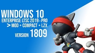 AIO Windows 10 LTSC 2019 + PRO - Mod + Compact + LZX