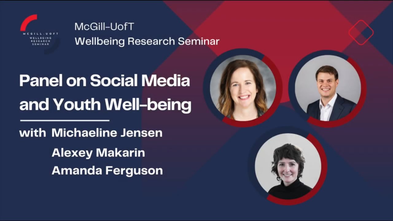 Panel on Social Media and Youth Wellbeing