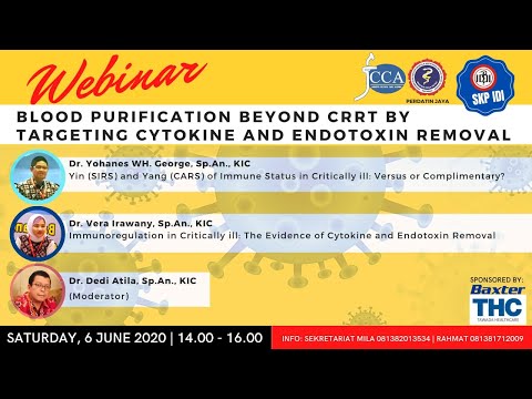 BLOOD PURIFICATION BEYOND CRRT BY TARGETING CYTOKINE AND ENDOTOXIN REMOVAL