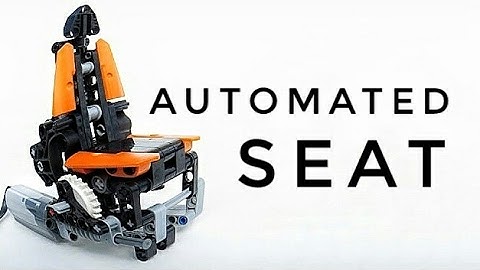 Lego Technic Mechanical Multifunctionnal Seat - Lego Technic Mastery