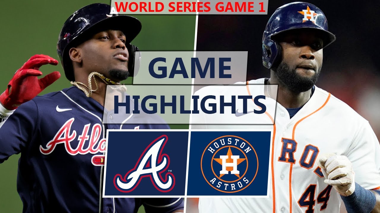 2021 World Series - Best moments from Houston Astros vs. Atlanta ...