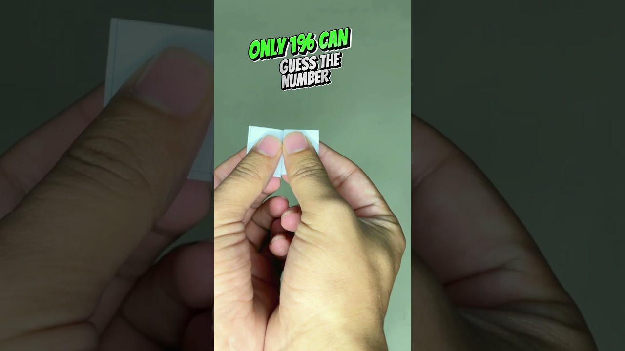 Blink & Youâll Miss It! Whatâs the Hidden Number? đ