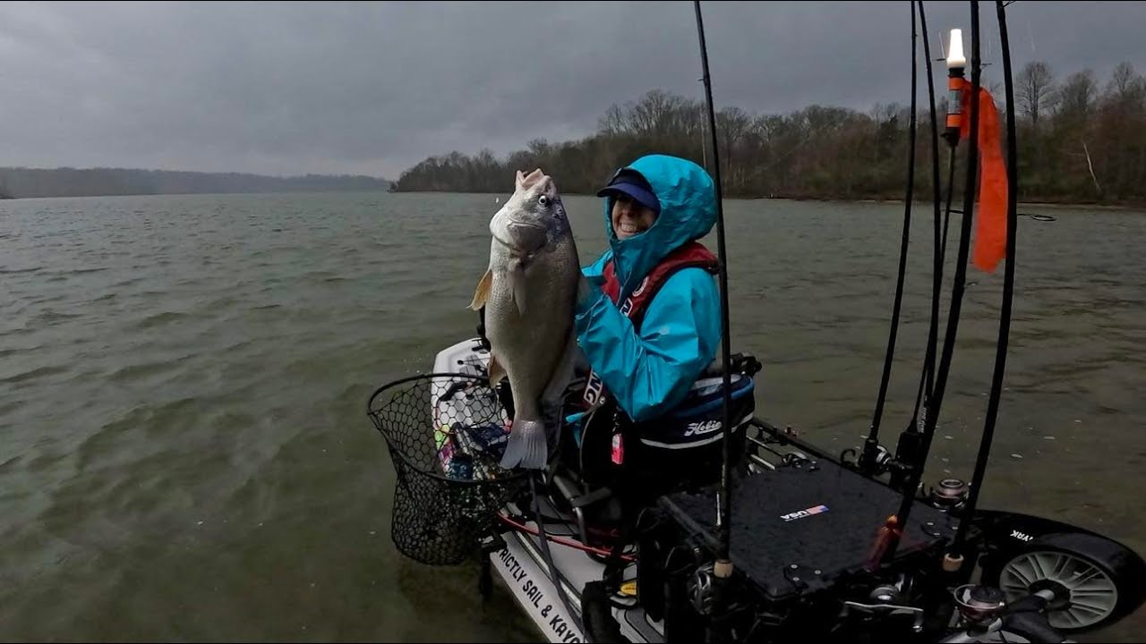 Fishing Caesar Creek, Ohio, CKF Kayak Bass Fishing Tournament