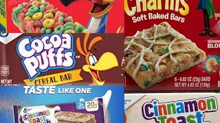 Cereal Bar Binge @Bill Johnson’s Cereal Reviews Instagram Review