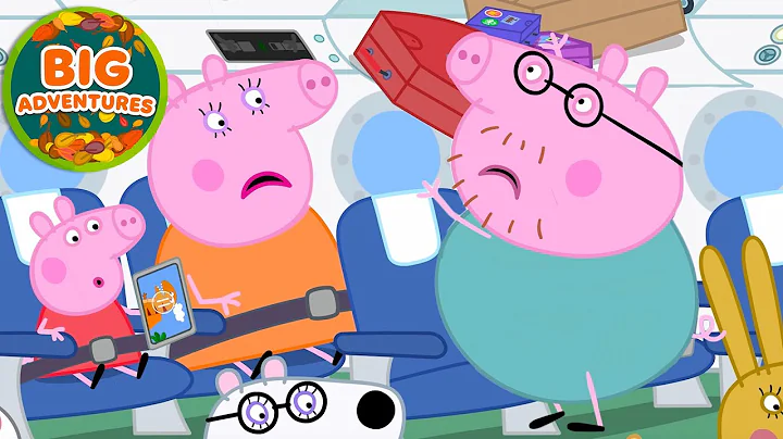 Peppa Pig’s Airplane Adventure! ✈️ Peppa & George: Flying on Holiday | Tales | Cartoon | 18 Mins