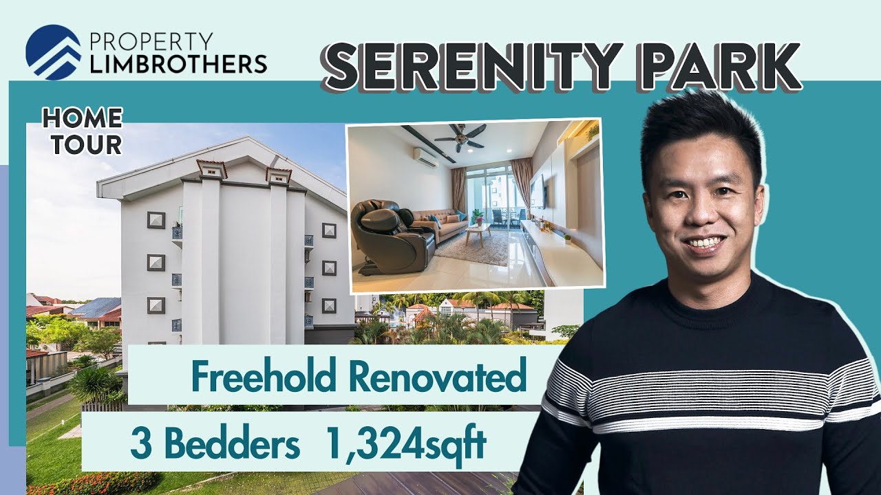 Serenity Park Freehold Fully Renovated 3Bedder D28 1.488M Singapore Home Tour Melvin
