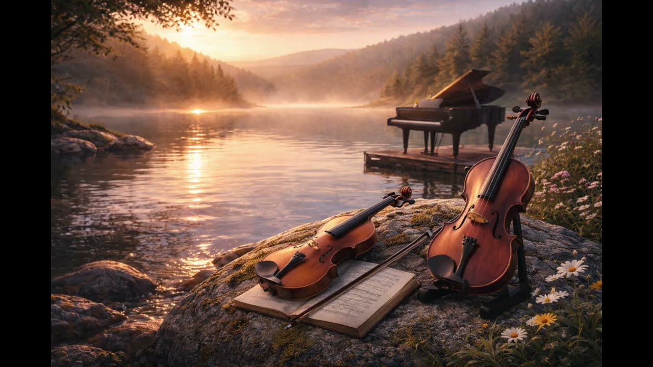 1 Hour Deep Focus Music for Work & Study | Piano, Violin & Viola | Calm String Ensemble