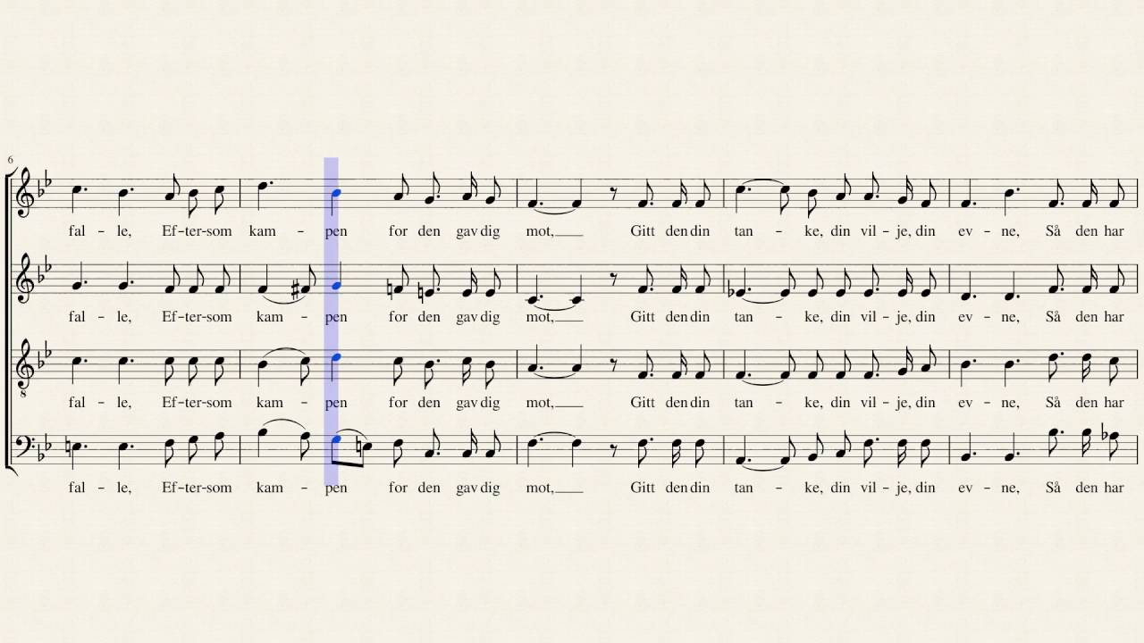 a cappella lyrics Har du en sak (Reissiger) SATB