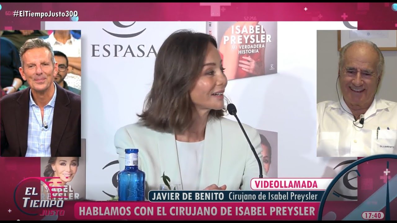 Cuando Isabel  Preysler se operó en  Instituto de Benito