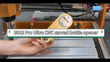 Precision Wood Engraving with Lunyee 3018 Pro Ultra CNC Router | Bottle Opener Build