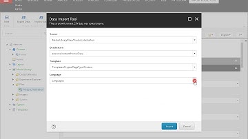 Data Import Export Tool