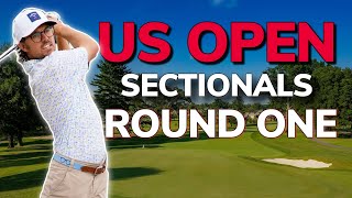 HARDEST Golf Course I Have Competed on! US Open Sectionals Round 1 | Bryan Bros Golf