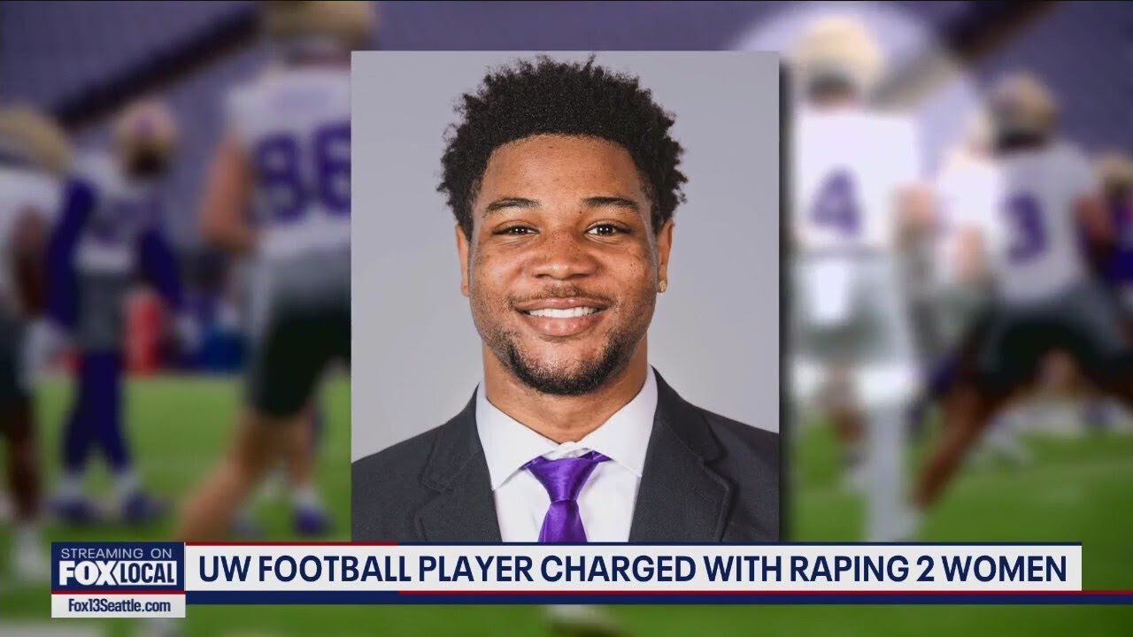UW football player charged for rape of 2 women | FOX 13 Seattle - YouTube