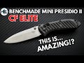 Benchmade 575-1 Mini Presidio 2 CF Elite Folding Knife - Overview and Review