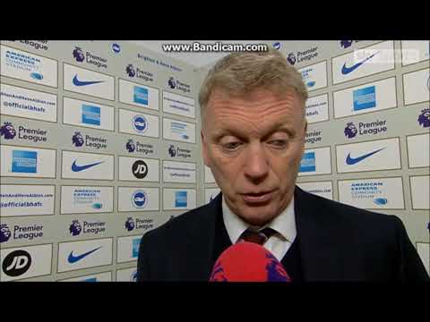 "We Didn't play well"-David Moyes post match interview | Brighton 3 West Ham 1