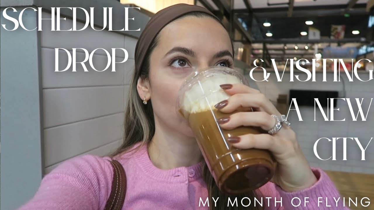 Life of a Flight Attendant Vlog | Schedule Reaction, Baltimore & Sephora Sale 