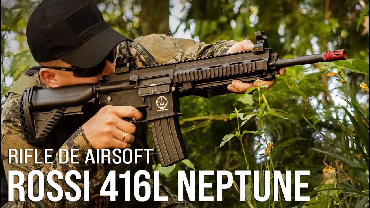 Review Completo: Rifle de Airsoft Rossi 416L Neptune