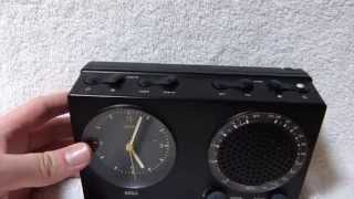 1978 Braun ABR21 clock radio by Dieter Rams & Dietrich Lubs