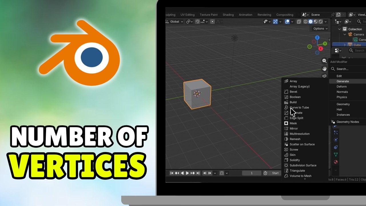 How To Increase/Decrease The Number Of Vertices In Blender (2026 ...