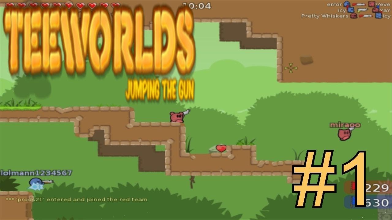 Let's Play Teeworlds #1 - Erste Versuche - YouTube
