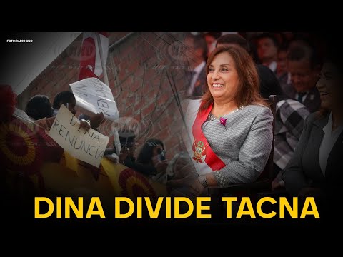 Retorno de Tacna a Perú se llena de represión policial por la presencia de Dina Boluarte