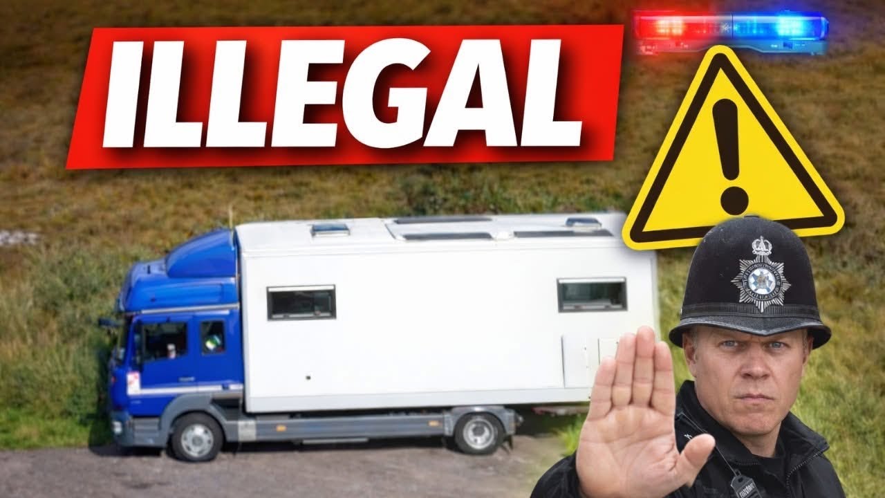 5 LAWS You May Be BREAKING Living In Your Campervan In The UK