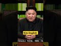 Kim Jong Un First Time English Speaking Amazing