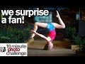 I SURPRISE A FAN with a Contortion and Ballet 10 Minute Photo Challenge *World of Dance*