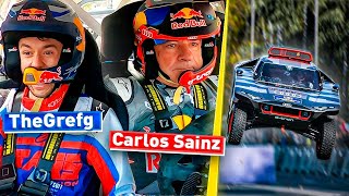 ME SUBO EN UN COCHE CON CARLOS SAINZ (PILOTO PROFESIONAL)  TheGrefg