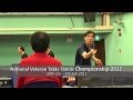 Veteran table tennis championship 2012