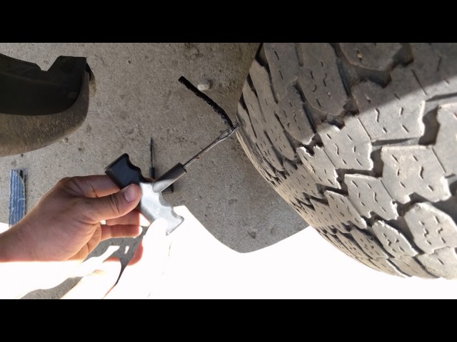Fix a Flat Repair - Does It Work? ▶️ REVIEW - DIY How ToFlat Tire Repair -  Plug? 