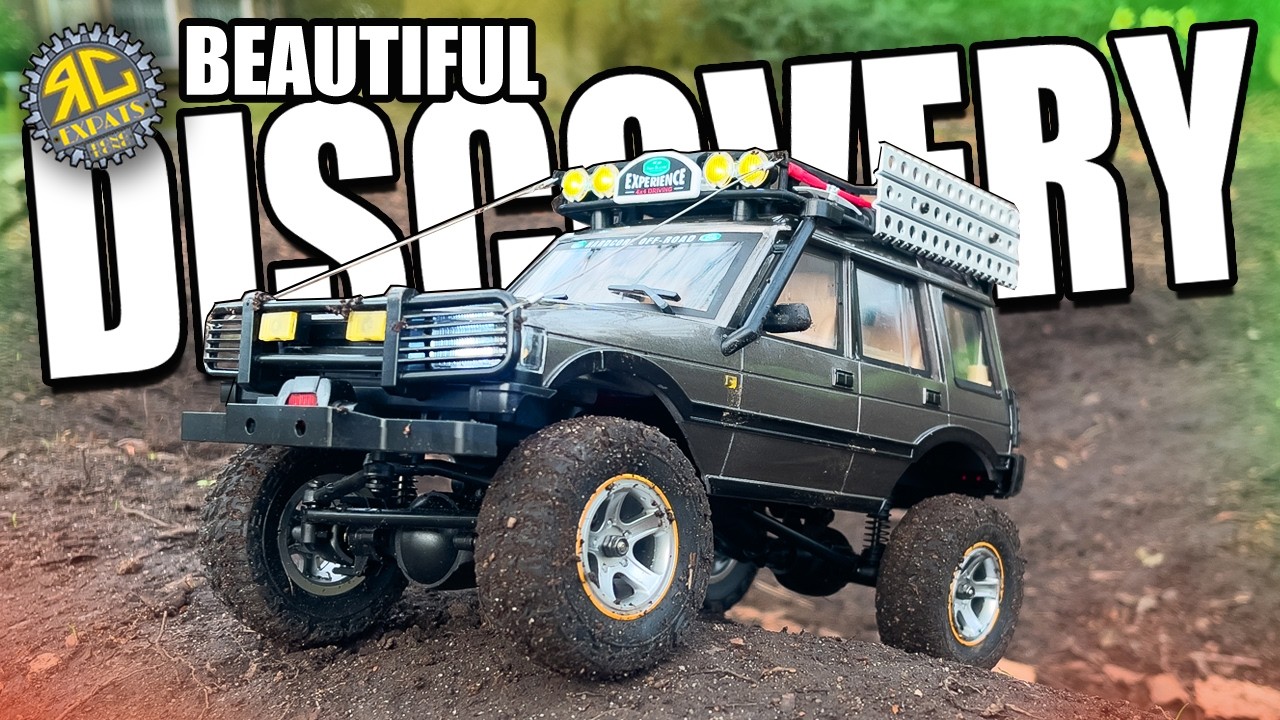 INSANE scale detail on this “LAND ROVER DISCOVERY” RC only $60