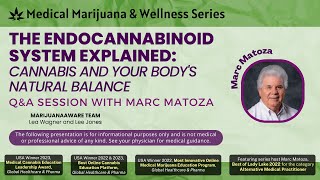 The Endocannabinoid System, Q&A Session  April, 2024