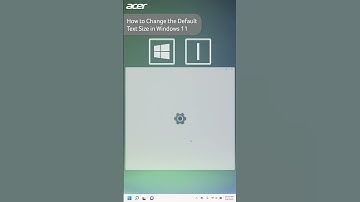 How to Change the Default Text Size in #Windows11