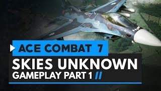 Ace Combat 7 ganha gameplay de 11 minutos; assista