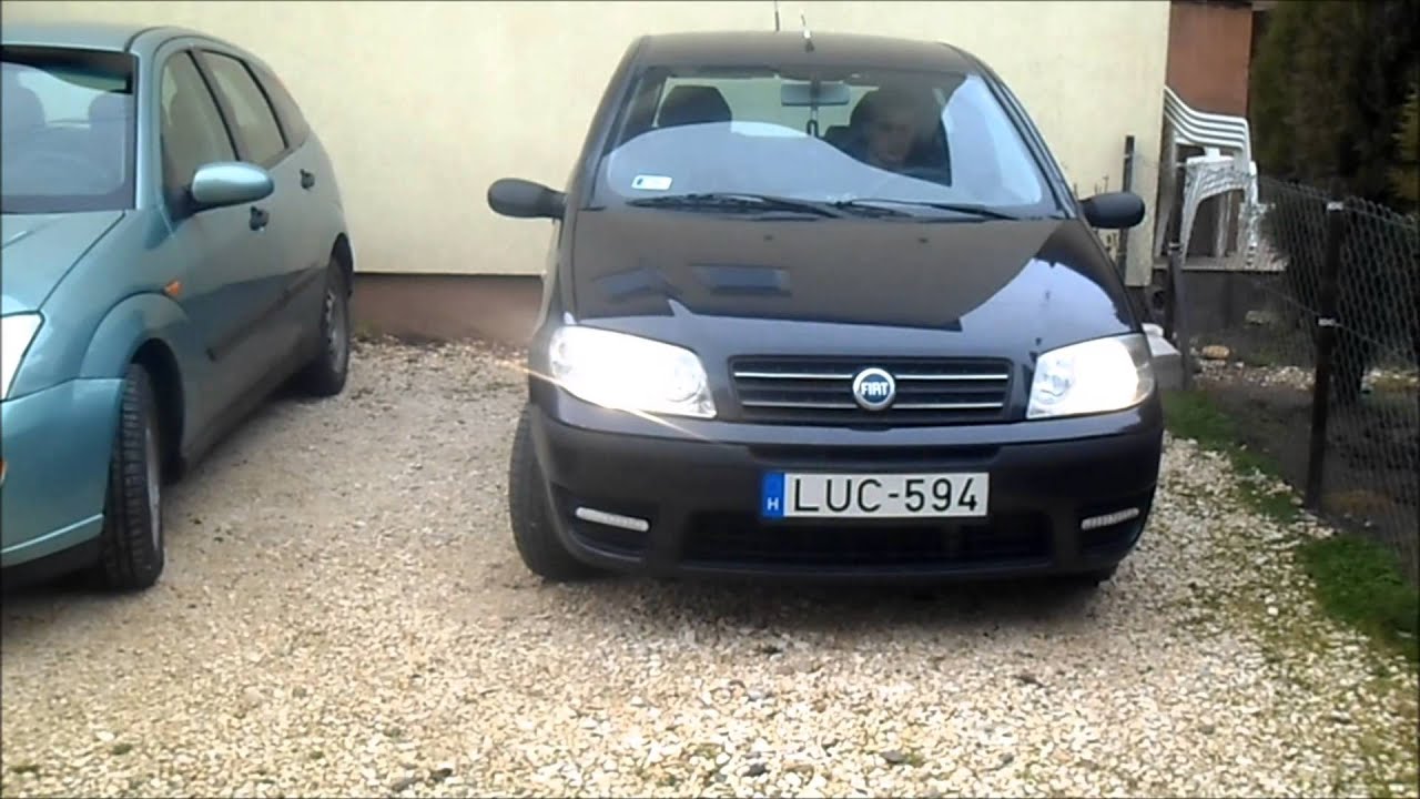 Nappali menetfény index funkcióval (drl) fiat punto 1.3 multijet ... Nappali menetfény szabályos bekötése