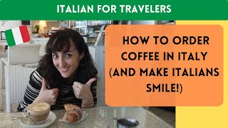 Traveling to Italy soon? Get ready with this Coffee Role Play! (FREE PDF)